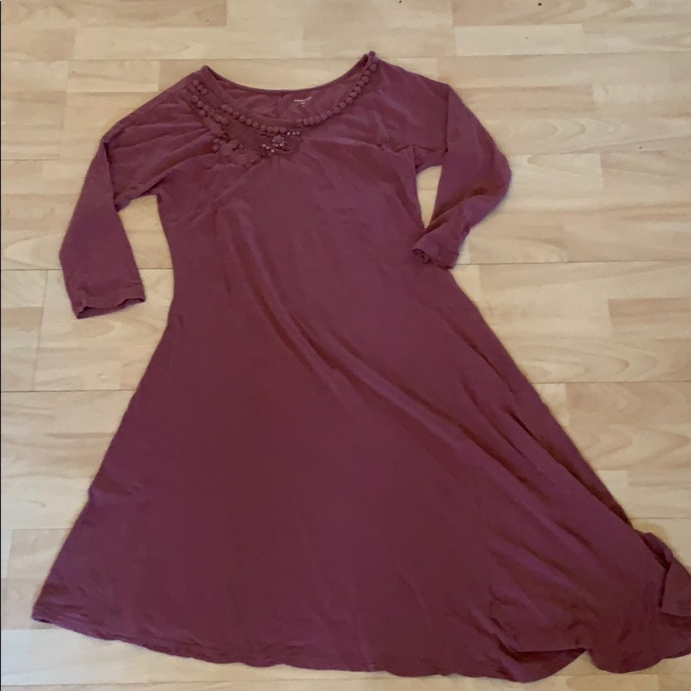 Garnet Hill asymmetrical dress